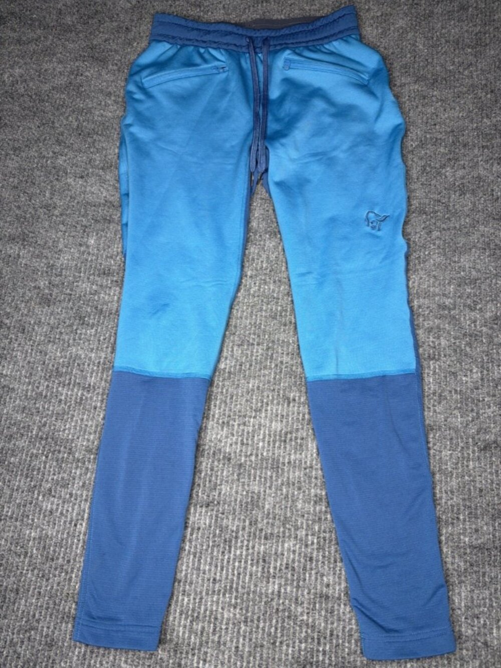 Norrona Falketind Warm1 Stretch Pants Men's Small Blue Hiking Technical